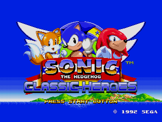 Sonic Classic Heroes - ArcadeFlix